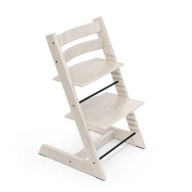 Tripp Trapp Stuhl von Stokke, Whitewash – Verstellbarer, anpassbarer Stuhl für Kleinkinder, Kinder & Erwachsene – Praktisch, bequem & ergonomisch – Klassisches Design im Sale